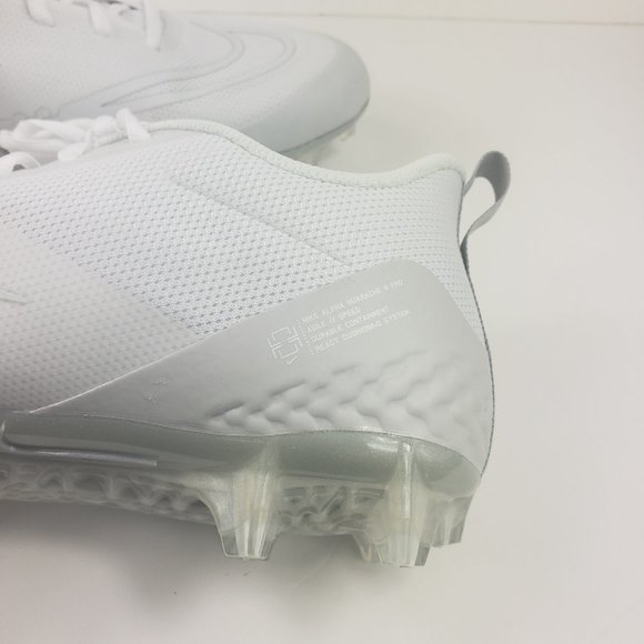 Nike Alpha Huarache 8 Pro  White/Pure Platinum/Wolf Grey Men's Size 11 NWOT - Picture 8 of 13